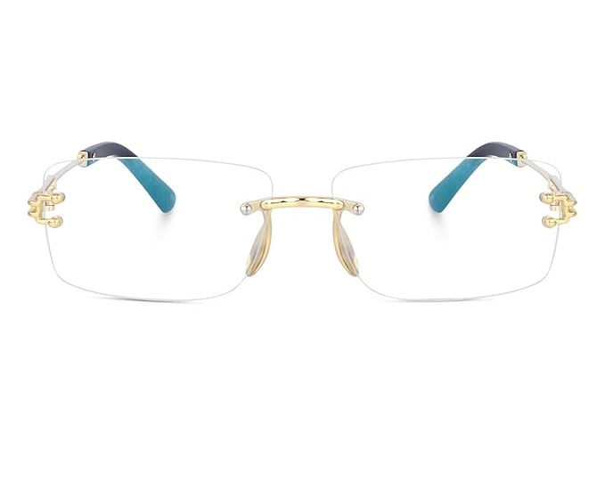 Rimless Rectangle Frame