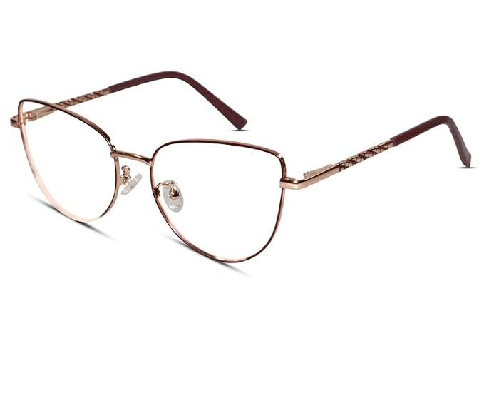Full Rim Cat Eye Metal Frame