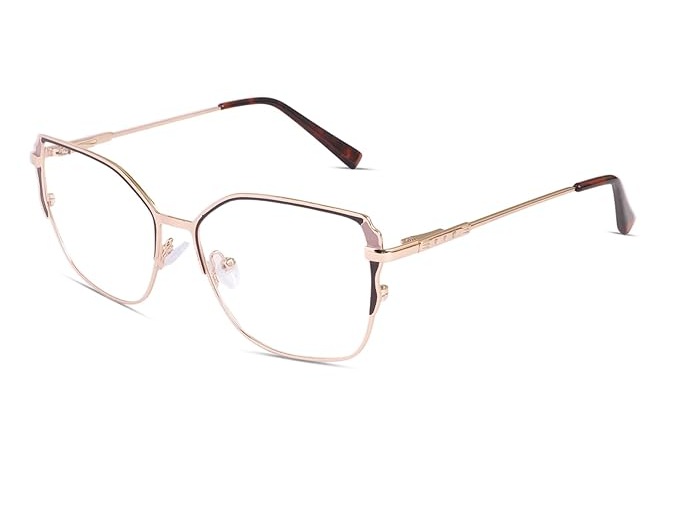 Full Rim Cat Eye Metal Frame