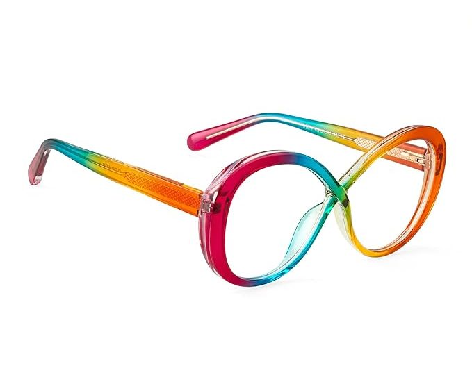Full Rim Cat Eye Oversize Frame