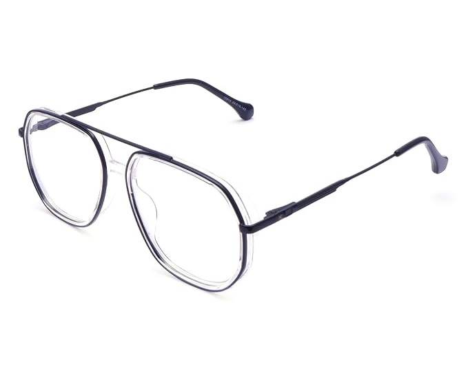 Full Rim Aviator Geometric Metal Frame