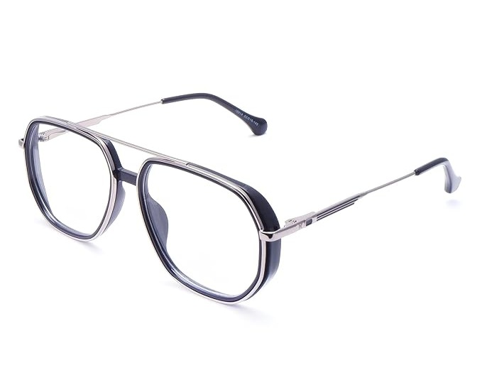 Full Rim Aviator Geometric Metal Frame
