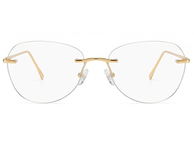 Rimless Aviator Frame