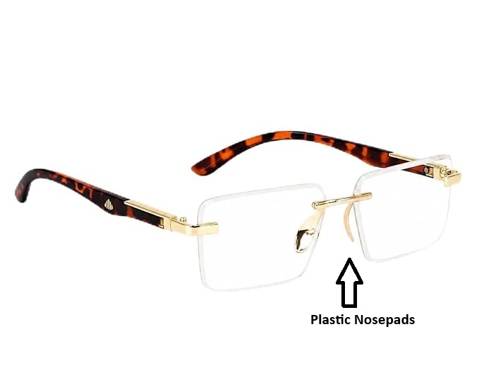 Rimless Rectangle Frame