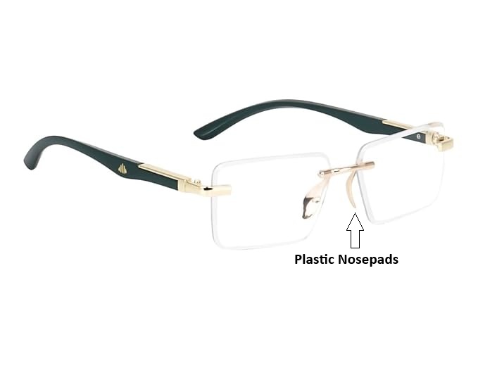 Rimless Rectangle Frame