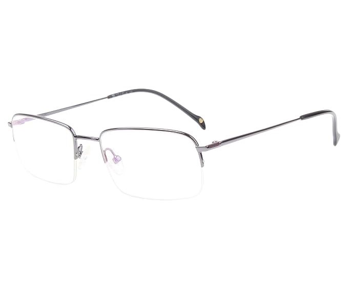 Half Rim Rectangle Metal Frame