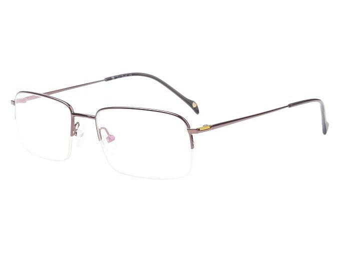 Half Rim Rectangle Metal Frame