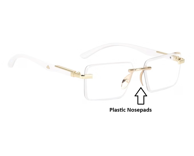 Rimless Rectangle Frame