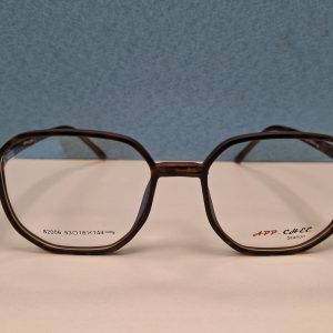 Full Rim Geometric Round Frame