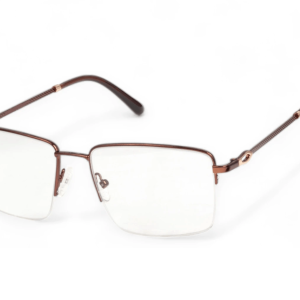 Half Rim Square Metal Frame
